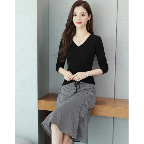 setelan wanita korea D6368