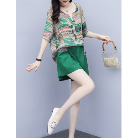 setelan wanita korea D6374