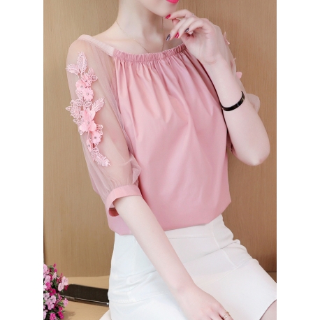 blouse  wanita korea T6335