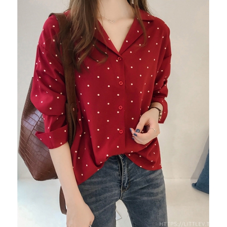 kemeja wanita import T6291