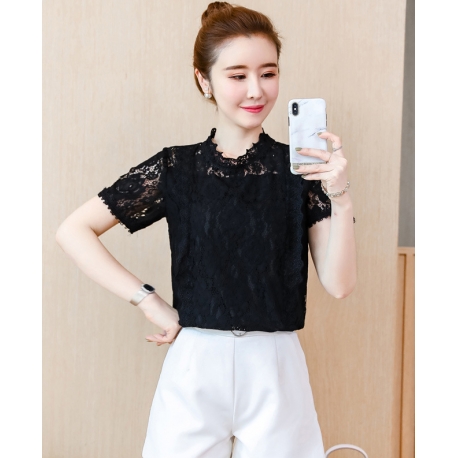 blouse brukat korea T6352