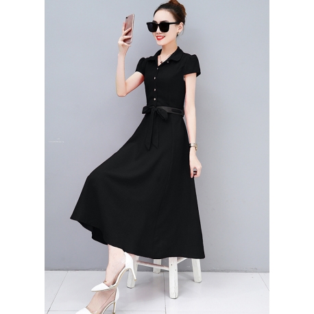 midi dress korea D6392