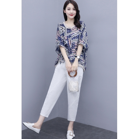 setelan wanita korea D6402