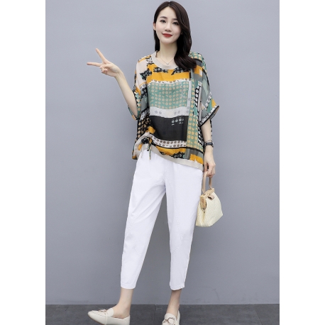 setelan wanita korea D6404