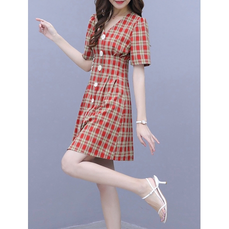 dress korea D6407