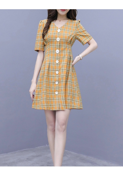 dress wanita korea D6408