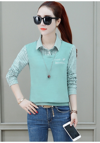 blouse  wanita korea T6389