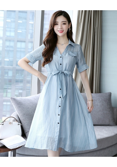 dress wanita korea D6425