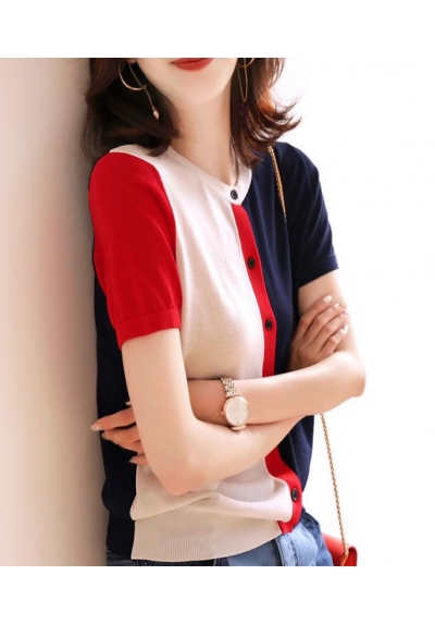 blouse rajut import T6382