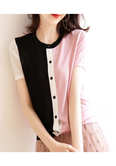 blouse rajut import T6421