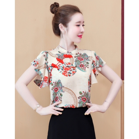 blouse  wanita korea T6387