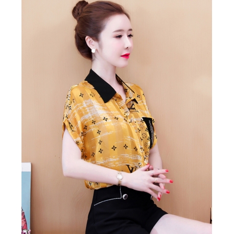 kemeja  wanita import T6432