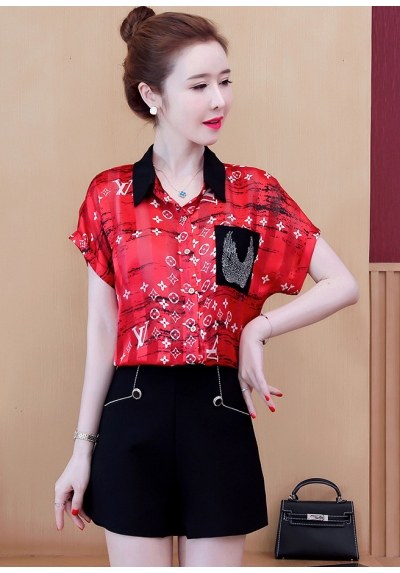 kemeja  wanita import T6435