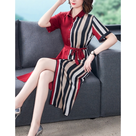 dress wanita korea D6434