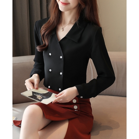 blouse  wanita korea T6440