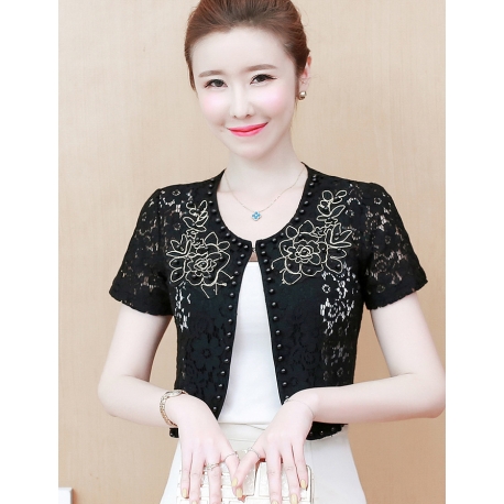 cardigan brukat import T6050