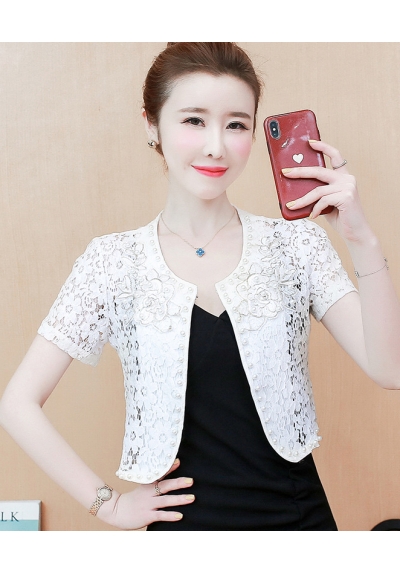 cardigan brukat import T6443