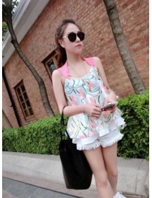 blouse chiffon import T1527