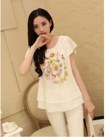 blouse wanita model korea T1528