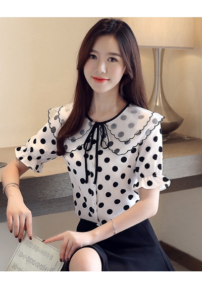 blouse  wanita korea T6438