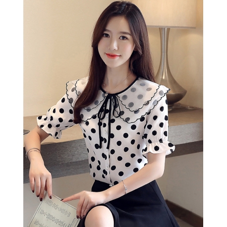 blouse  wanita korea T6438