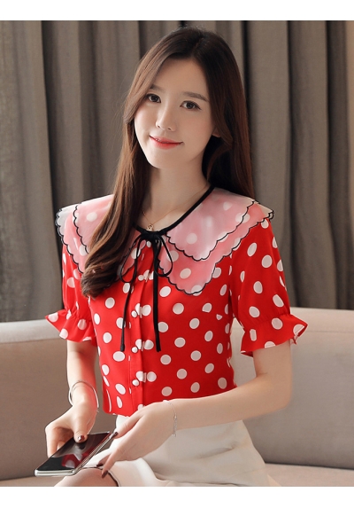 blouse  wanita korea T6450