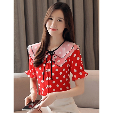 blouse  wanita korea T6450