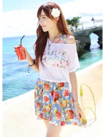 flowers dress D1315