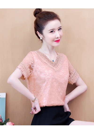 blouse brukat korea T6475