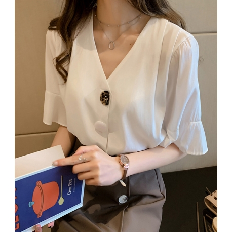 blouse wanita korea T6478