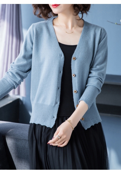 cardigan rajut import T6296