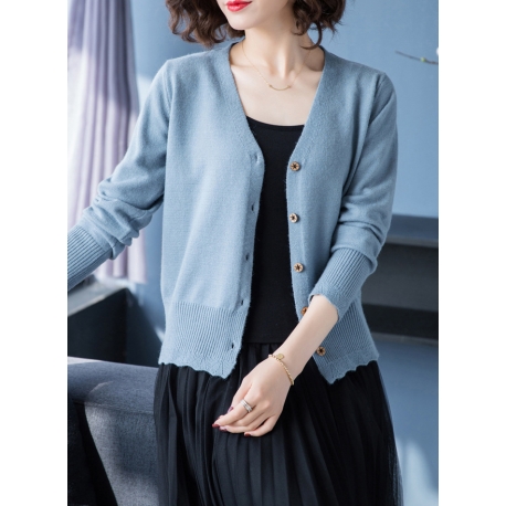 cardigan rajut import T6296