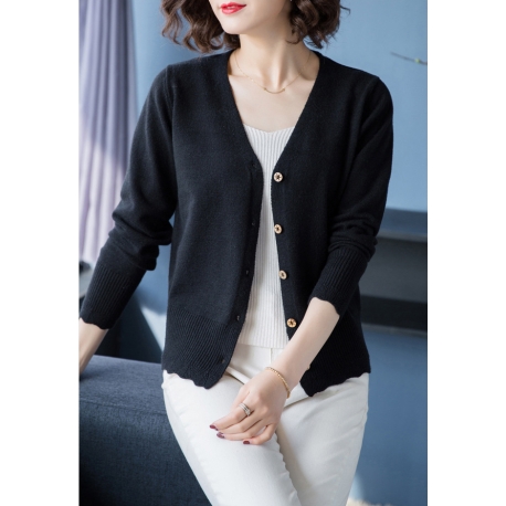 cardigan rajut import T6498