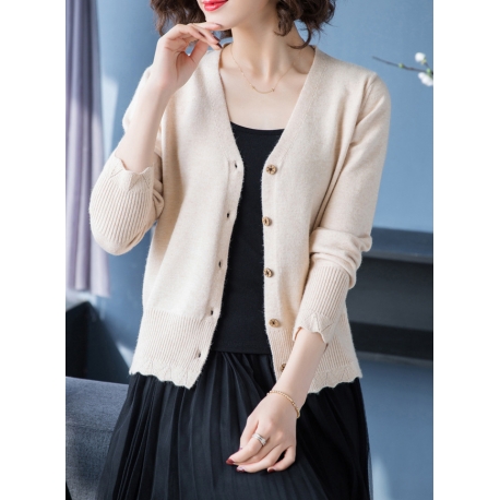 cardigan rajut import T6499