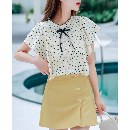 blouse wanita korea T6504