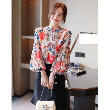 blouse wanita korea T6512