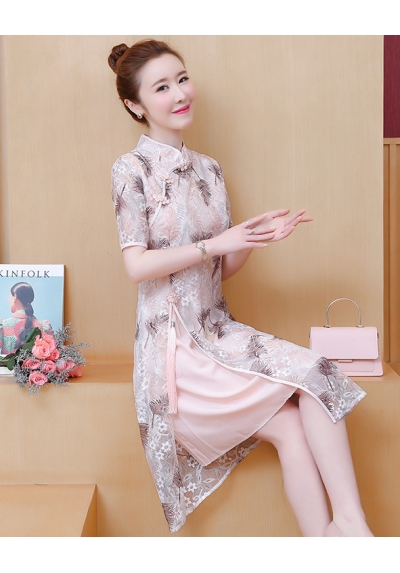 dress cheongsam import D6495