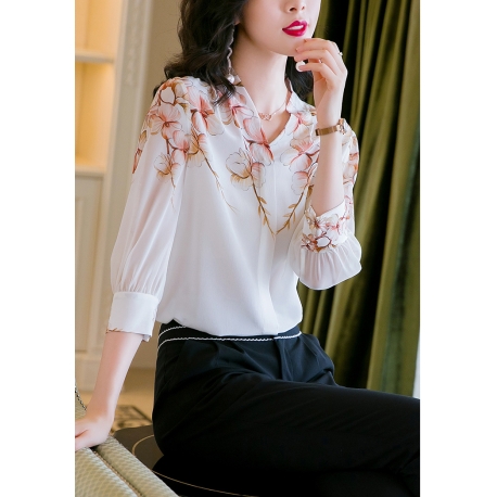 blouse wanita korea T6510