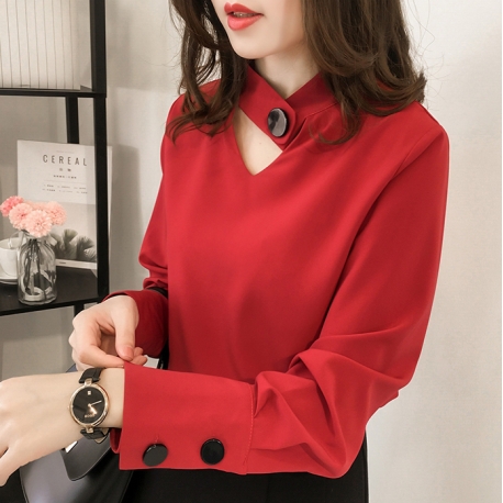 blouse  wanita korea T6526