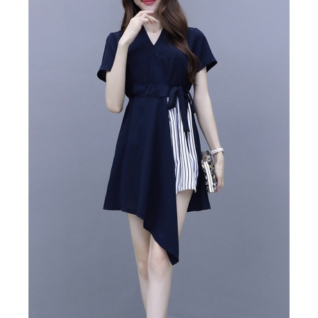 dress wanita korea D6227