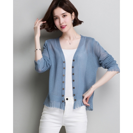 cardigan rajut import T6532