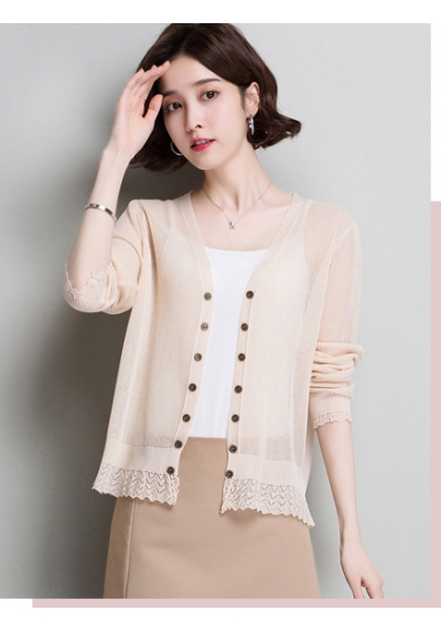 cardigan rajut import T6534