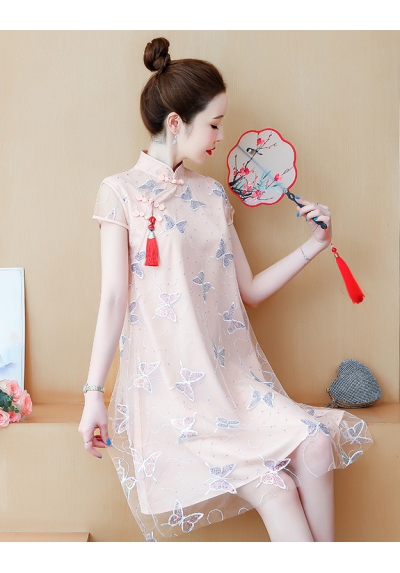 dress cheongsam import D6507