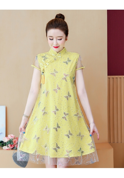 dress cheongsam import D6521