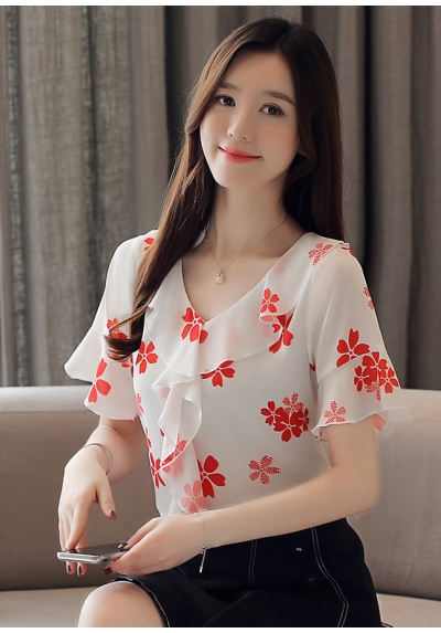 blouse  wanita korea T6557