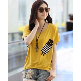 blouse wanita import T1556