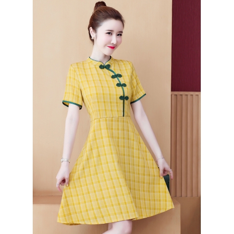 dress cheongsam import D6540