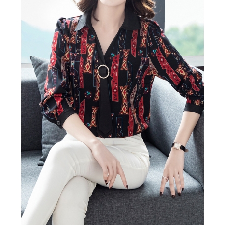 blouse  wanita korea T6560