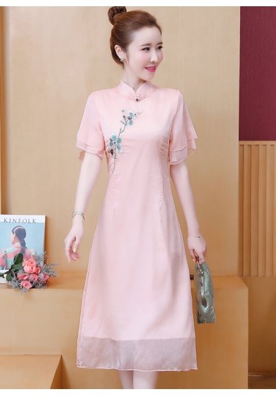 dress cheongsam import D6523