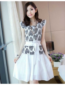 dress wanita import D1388